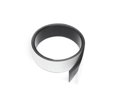 Ímã Flexível 1 mm Importado Super Forte Autoadesivo - 2,5x100 cm