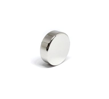 Ímã Neodímio N35 Disco 25x8 mm Força Aprox. 12kg