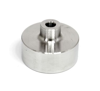 Fixador Inox 316 Magnético 28 mm Rosca Interna M5 Força Aprox. 14Kg